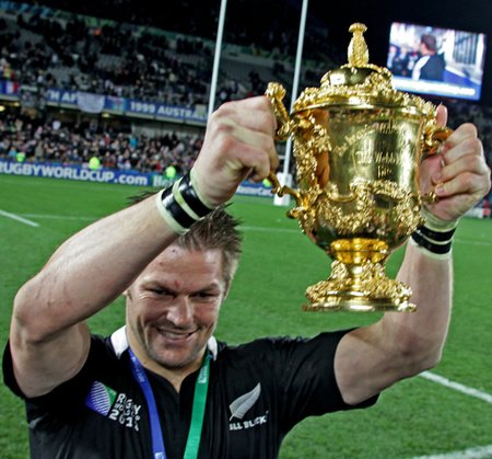 New Zealand All Blacks Rugby - Captains in Playoff Games
